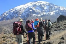 Optional: walking to the summit of Kilimanjaro